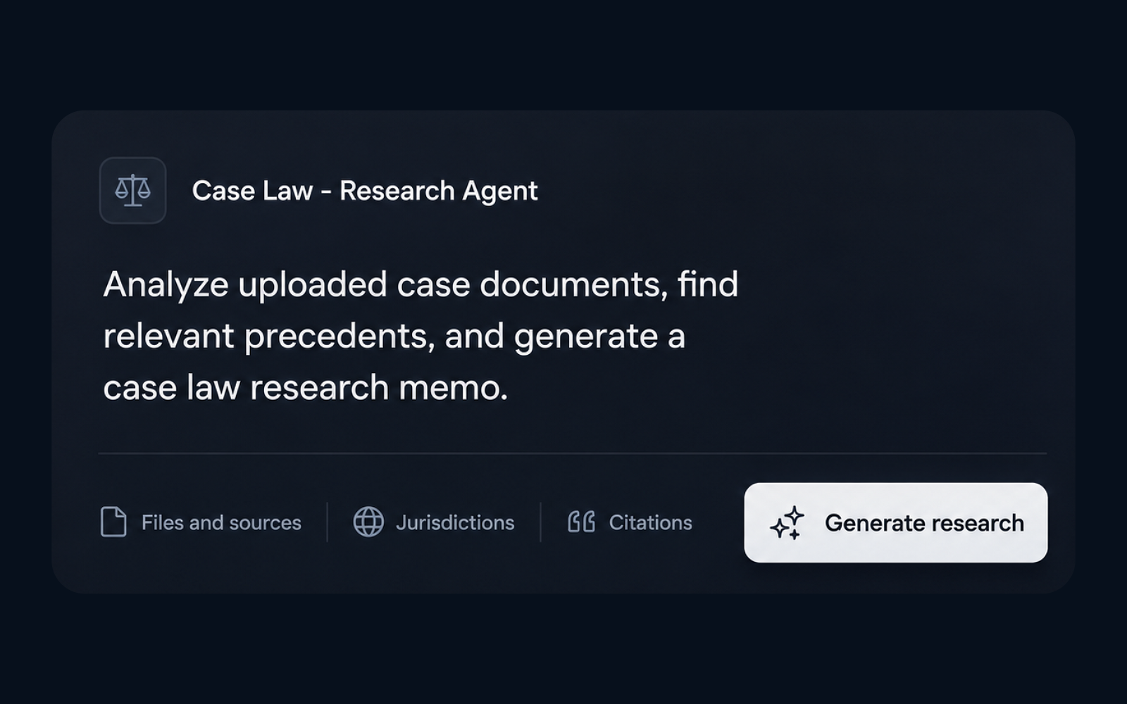 Eidmi screenshot showing a workflow in execution - progress bar per step with intermediate output preview at each checkpoint. Step 1 ingest 47 contracts, step 2 risk analysis each, step 3 draft summary, step 4 format in firm template. Reviewers spot-check at any step.