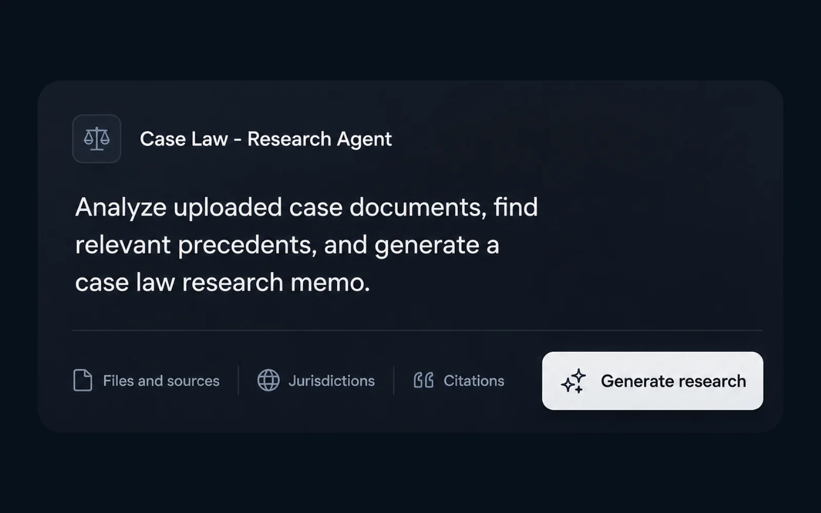 Eidmi screenshot showing a workflow in execution - progress bar per step with intermediate output preview at each checkpoint. Step 1 ingest 47 contracts, step 2 risk analysis each, step 3 draft summary, step 4 format in firm template. Reviewers spot-check at any step.