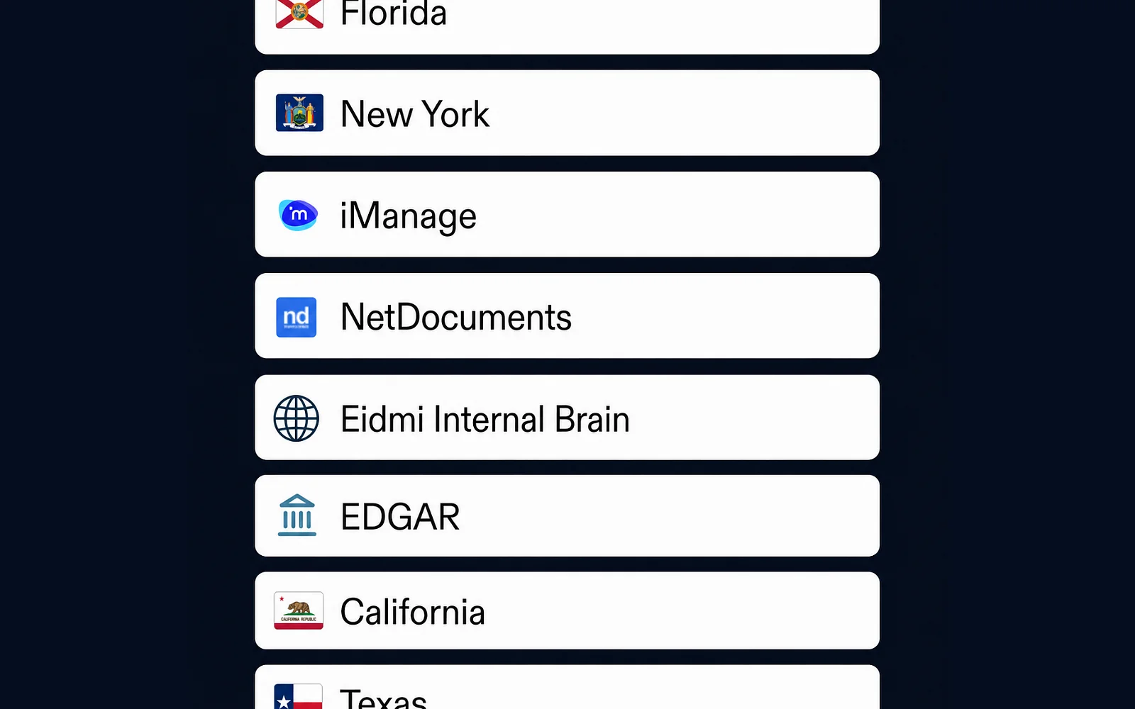 Sandbox screenshot showing a citation rail in the right margin of a draft, each cite linked to a verified Open-Law catalog entry.