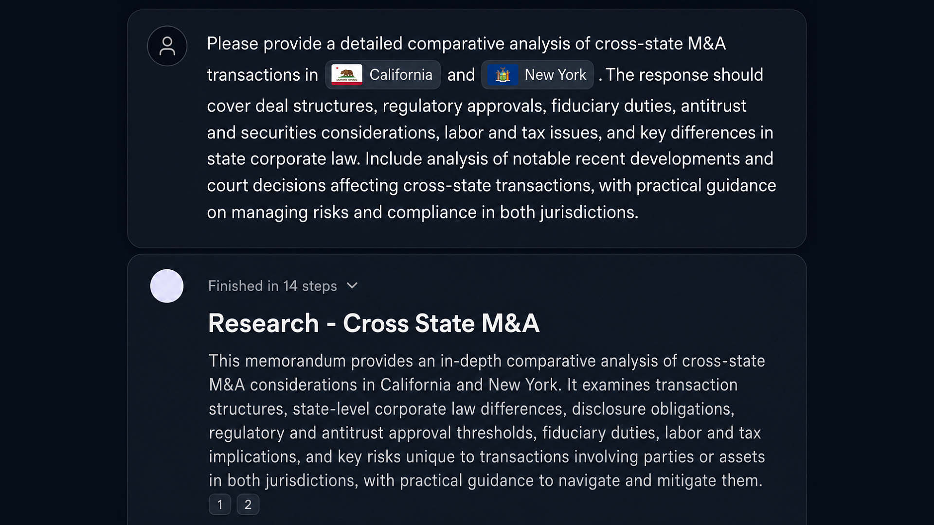 Eidmi sandbox screenshot showing a draft motion to dismiss with a citation rail in the right margin - each cite linked to a verified opinion in the Open-Law catalog with jurisdiction, decision date, and procedural posture surfaced inline.