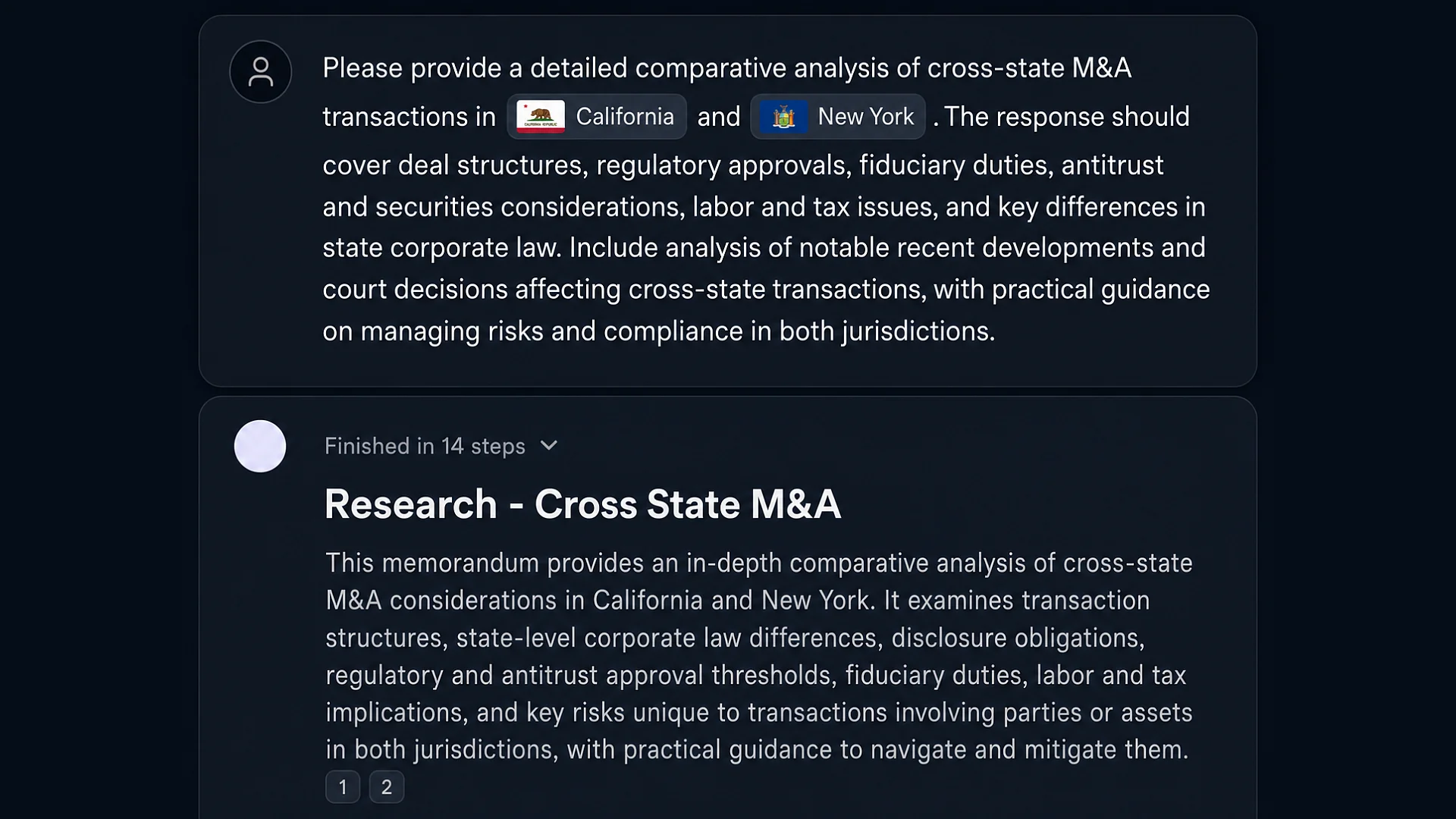 Eidmi sandbox screenshot showing a draft motion to dismiss with a citation rail in the right margin - each cite linked to a verified opinion in the Open-Law catalog with jurisdiction, decision date, and procedural posture surfaced inline.