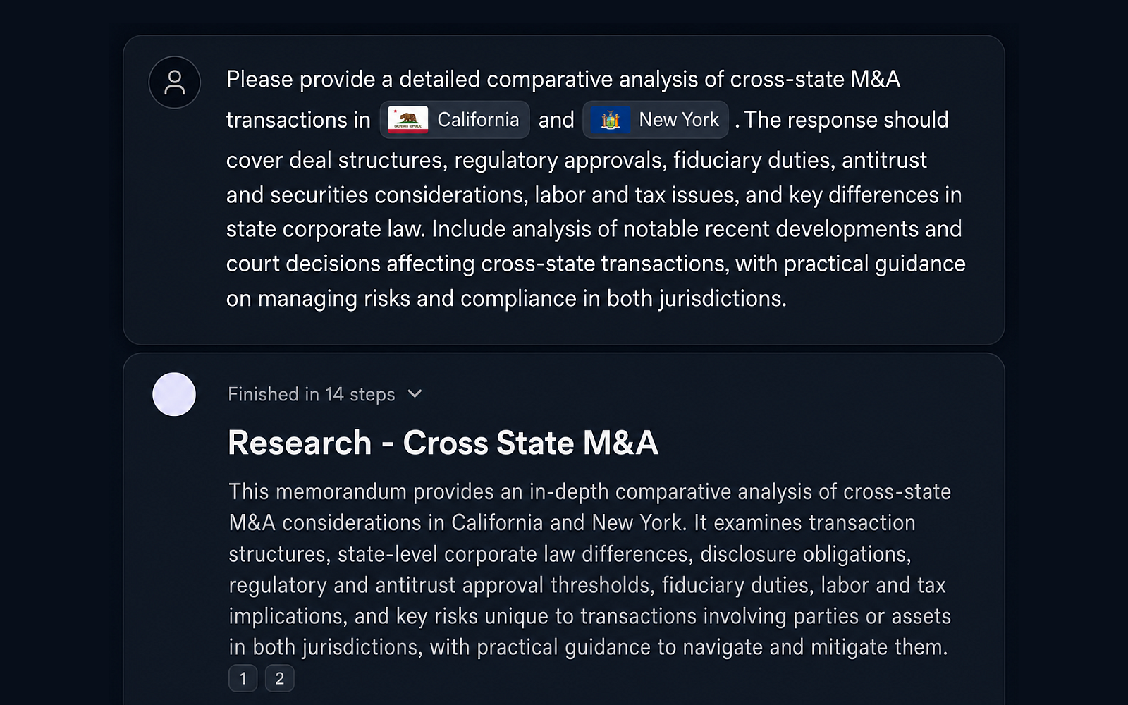 Eidmi screenshot showing a motion brief with the citation verification gate - each cite checked against the Open-Law catalog before render, fabricated cites blocked at draft time.