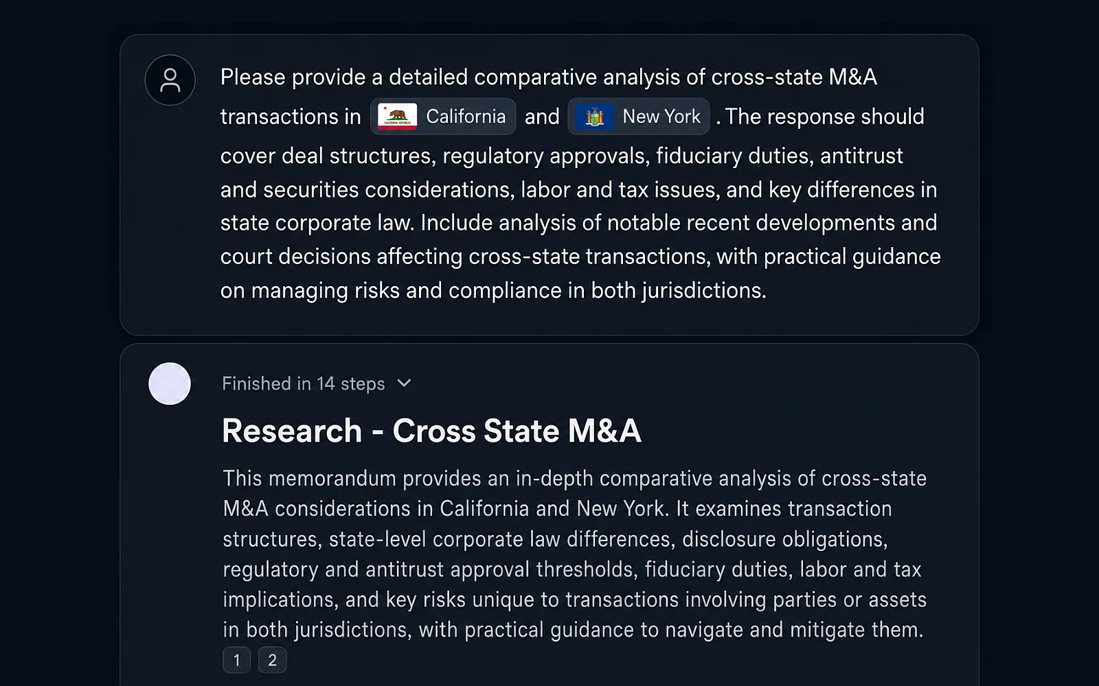 Eidmi screenshot showing a motion brief with the citation verification gate - each cite checked against the Open-Law catalog before render, fabricated cites blocked at draft time.